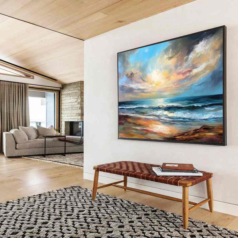 sunset coastal seaside living design 5
